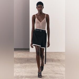 NWT Zara Mixed Mini Skirt